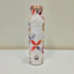 Piyaoo-Pure Copper Gloss Meena Coating Water Bottle