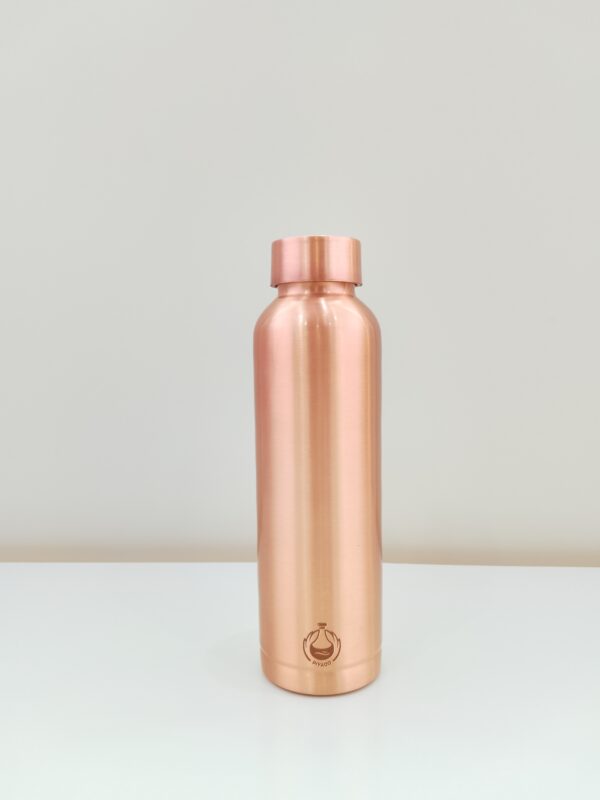 Piyaoo-Pure Copper Premium Lacqure Finish Water Bottle